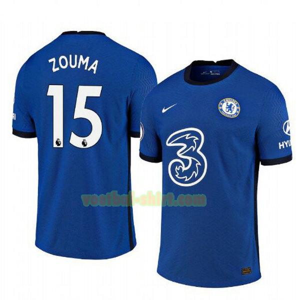 kurt zouma 15 chelsea thuis shirt 2020-2021 mannen