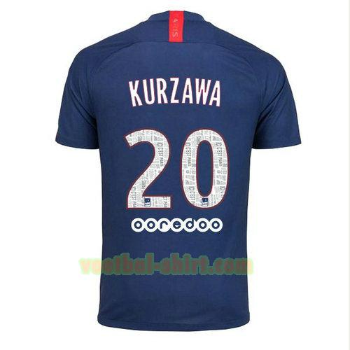 kurzawa 20 paris saint germain thuis shirt 2019-2020 mannen