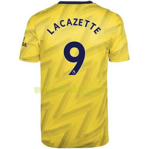 lacazette 9 arsenal uit shirt 2019-2020 mannen