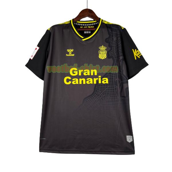 las palmas uit shirt 2023 2024 thailand zwart mannen