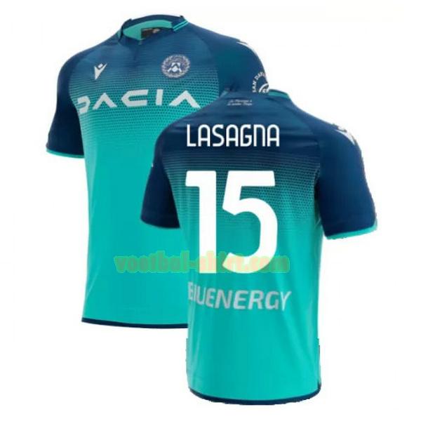 lasagna 15 udinese uit shirt 2021 2022 groen mannen