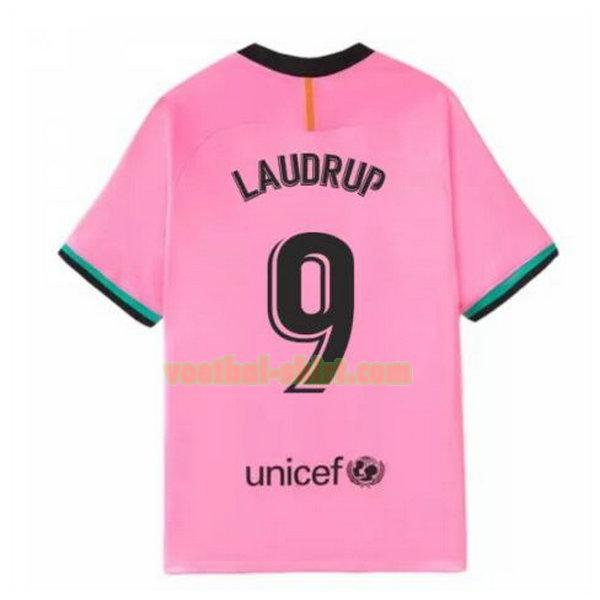 laudrup 9 barcelona 3e shirt 2020-2021 roze mannen