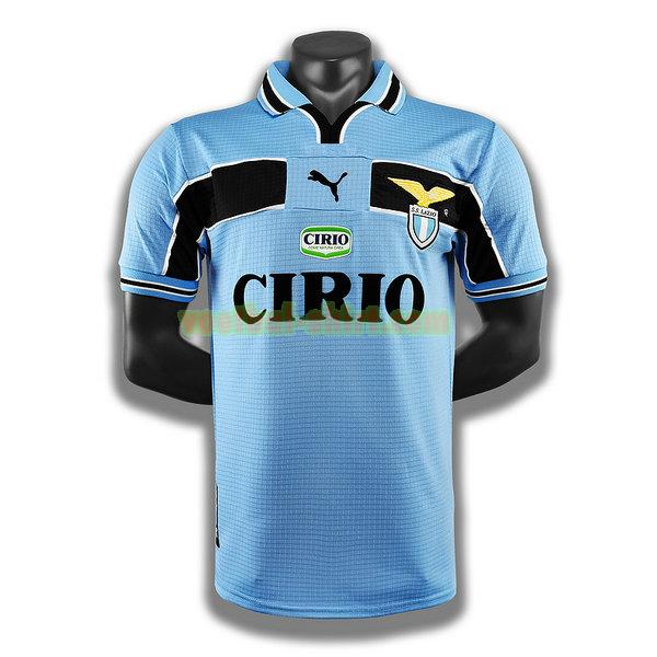 lazio roma thuis player shirt 1998 2000 blauw mannen