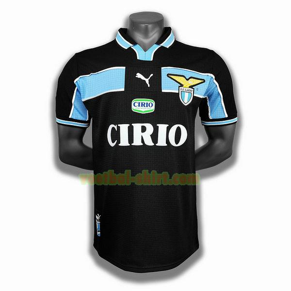 lazio roma uit player shirt 1998 blauw mannen