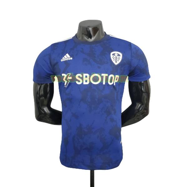 leeds united player uit shirt 2021 2022 blauw mannen