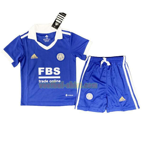 leicester city thuis shirt 2022 2023 blauw kinderen