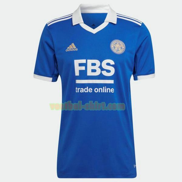 leicester city thuis shirt 2022 2023 blauw mannen