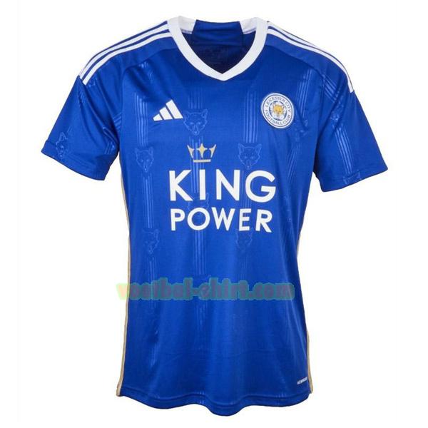 leicester city thuis shirt 2023 2024 thailand blauw mannen