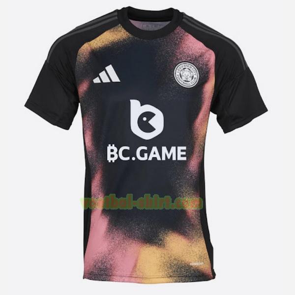 leicester city uit shirt 2024 2025 zwart mannen