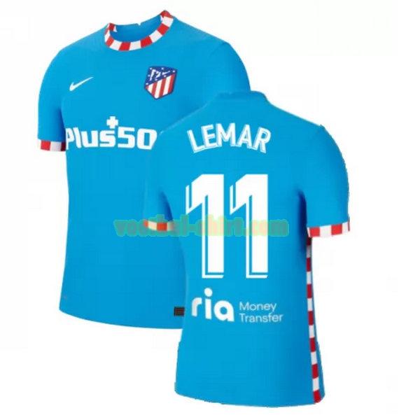 lemar 11 atletico madrid 3e shirt 2021 2022 blauw mannen