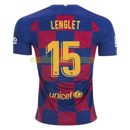 lenglet 15 barcelona thuis shirt 2019-2020 mannen