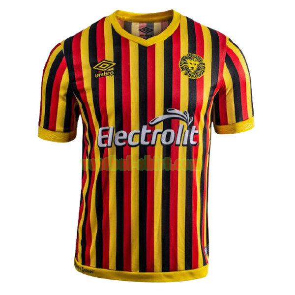 leones negros thuis shirt 2021 2022 thailand zwart geel rood mannen