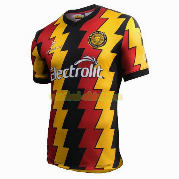 leones negros thuis shirt 2022 2023 thailand rood geel zwart mannen