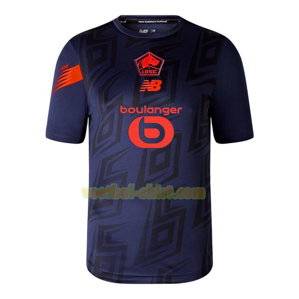 lille osc 3e shirt 2023 2024 thailand blauw mannen