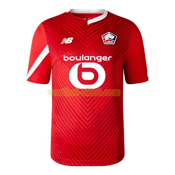 lille osc thuis shirt 2023 2024 rood mannen