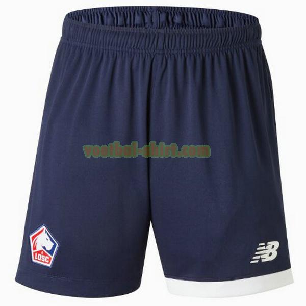 lille osc thuis shorts 2023 2024 blauw mannen