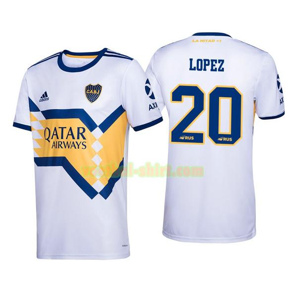 lisandro lopez 20 boca juniors uit shirt 2020-2021 mannen