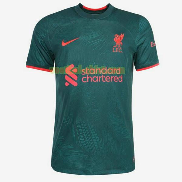 liverpool 3e shirt 2022 2023 groen mannen