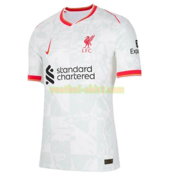 liverpool 3e shirt 2024 2025 thailand wit mannen