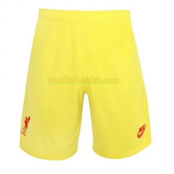 liverpool 3e shorts 2021 2022 geel mannen