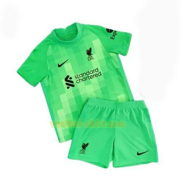 liverpool doelman shirt 2021 2022 groen kinderen