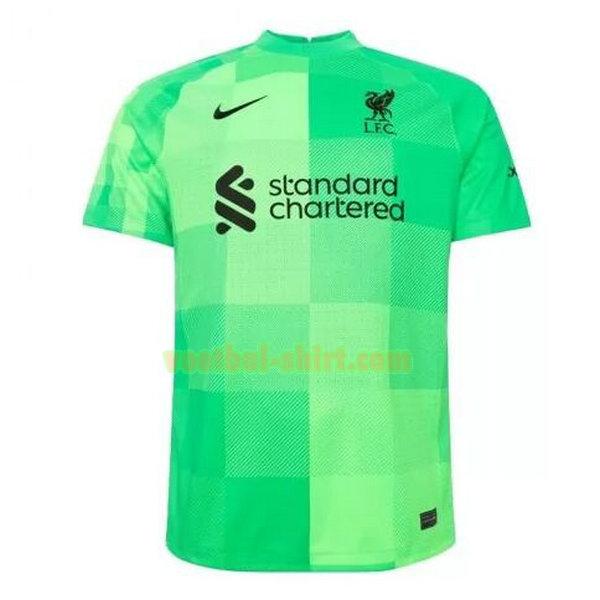 liverpool doelman shirt 2021 2022 groen mannen