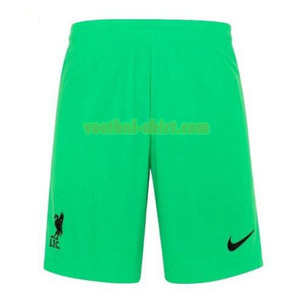 liverpool doelman shorts 2021 2022 groen mannen