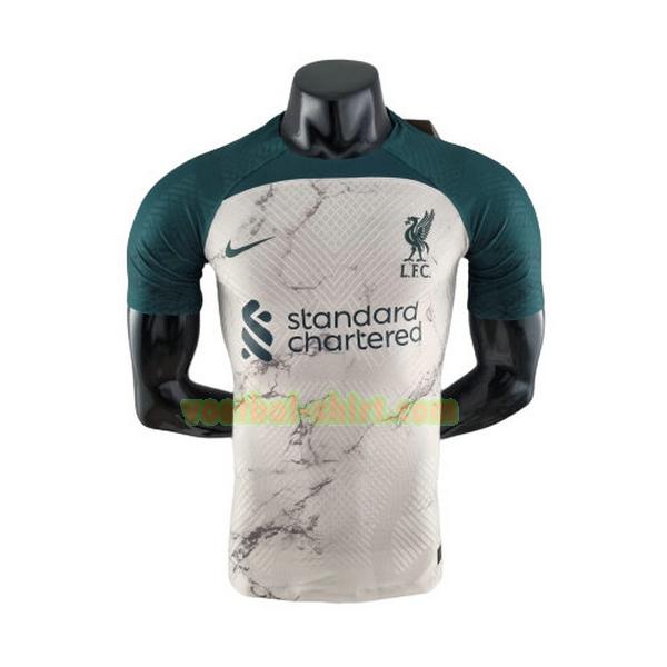 liverpool player special edition shirt 2022 2023 wit groen mannen