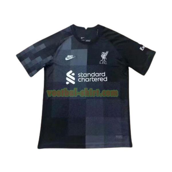 liverpool portero shirt 2021 2022 zwart mannen