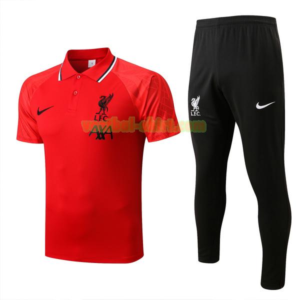 liverpool set polo 2022 2023 rood mannen