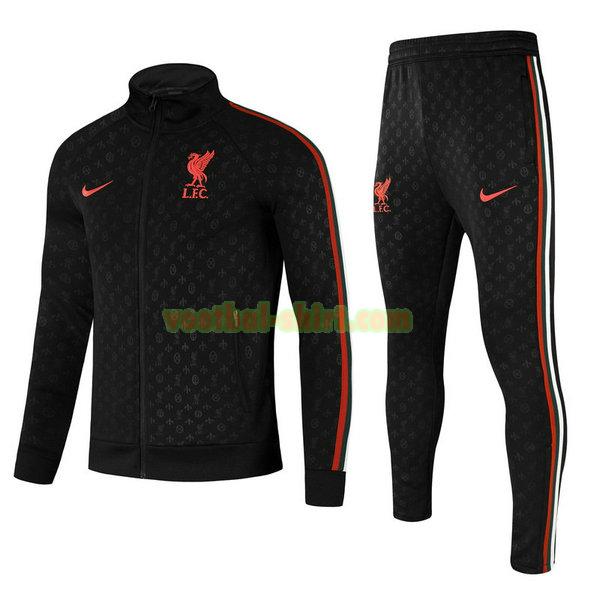 liverpool set trainingspak 21 22 zwart kinderen