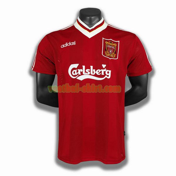 liverpool thuis player shirt 1995 rood mannen