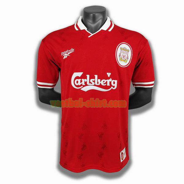 liverpool thuis player shirt 1996 rood mannen