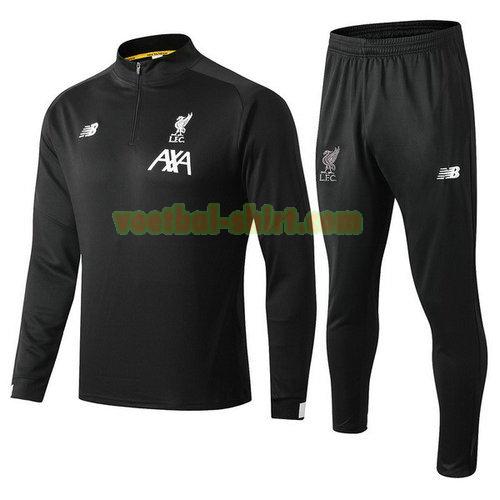 liverpool trainingspak 2019 2020 zwart wit mannen