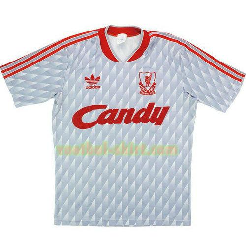 liverpool uit shirt 1989 1990 mannen