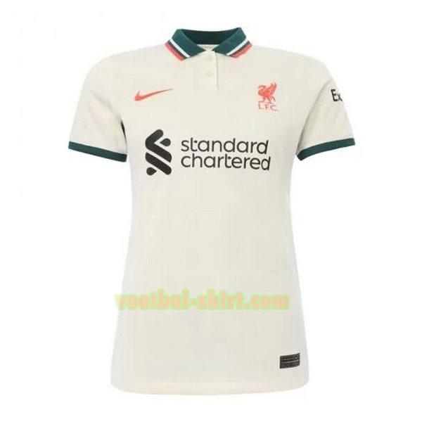 liverpool uit shirt 2021 2022 geel dames
