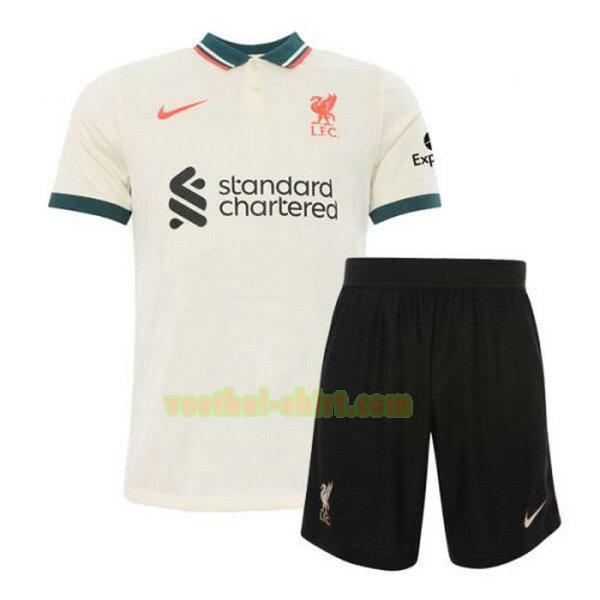 liverpool uit shirt 2021 2022 geel kinderen