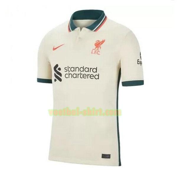 liverpool uit shirt 2021 2022 geel mannen