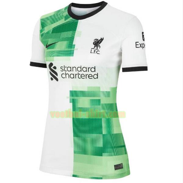 liverpool uit shirt 2023 2024 wit dames