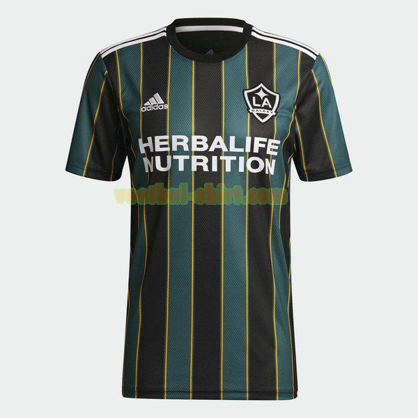 los angeles galaxy uit shirt 2021 thailand groen zwart mannen