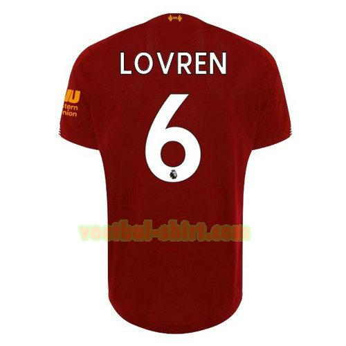 lovren 6 liverpool thuis shirt 2019-2020 mannen