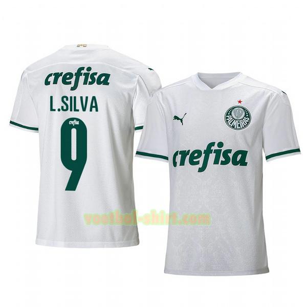 luan silva 9 palmeiras uit shirt 2020-2021 mannen