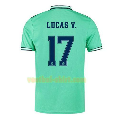 lucas 17 real madrid 3e shirt 2019-2020 mannen