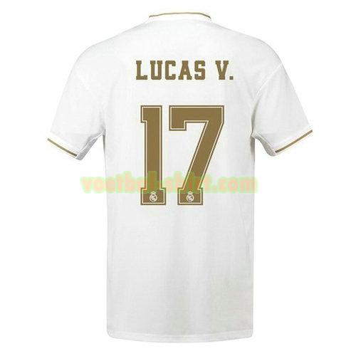 lucas 17 real madrid thuis shirt 2019-2020 mannen