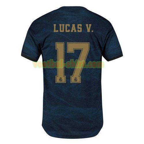 lucas 17 real madrid uit shirt 2019-2020 mannen