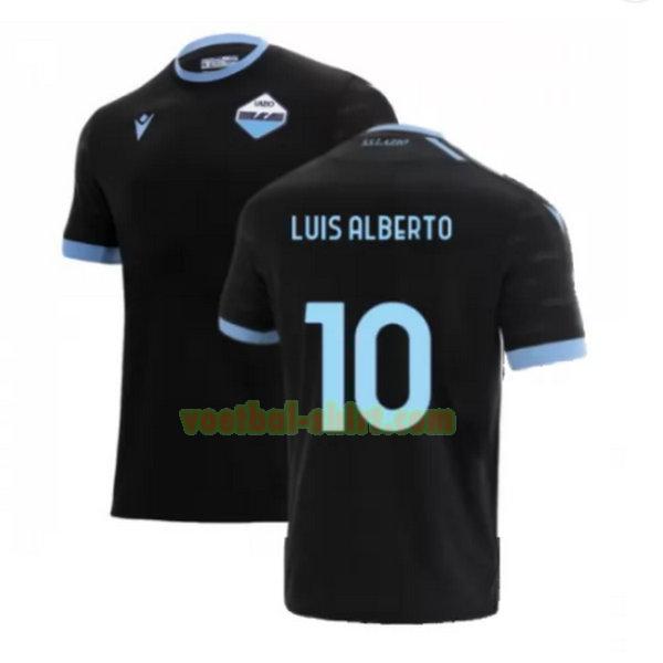 luis alberto 10 lazio roma 3e shirt 2021 2022 blauw mannen