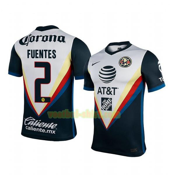 luis fuentes 2 club america uit shirt 2020-2021 mannen