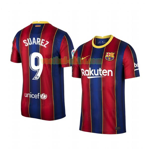 luis suarez 9 barcelona thuis shirt 2020-2021 mannen