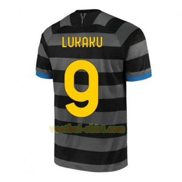 lukaku 9 inter milan 3e shirt 2020-2021 grijs mannen