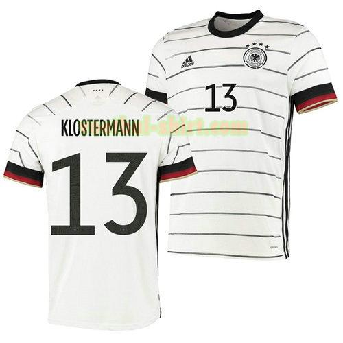 lukas klostermann 13 duitsland thuis shirt 2020 mannen